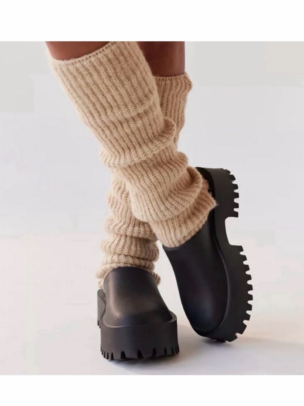Jeffrey Campbell Play Clogge Platform Clogs Mule Black, size 8 / 39 EU